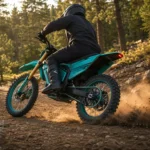 SXLL5K electric off-road motorcycle side view